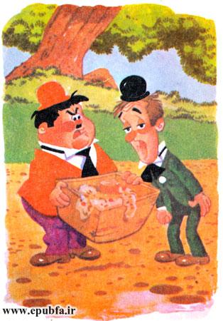 کتاب قصه کودکانه لورل و هاردی: دوچرخهسواری - ارشیو قصه وداستان ایپابفا